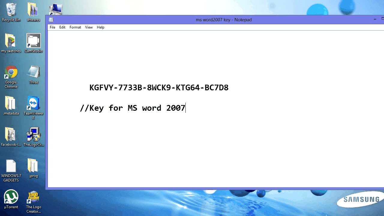 Microsoft Office Word 2010 Serial Key